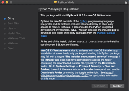 Python 3.11.3 Kurulumu - DataKapital Blog