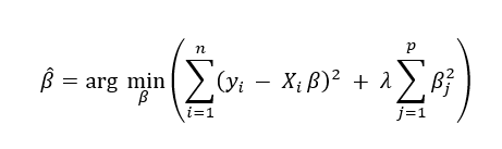 Ridge Regresyonu Amac Fonksiyonu Ridge Regresyonu Formülü